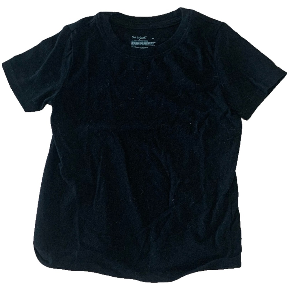 Cat & Jack Youth Boys Black Short Sleeve Tee